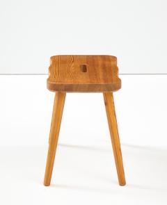 Swedish Modernist Pine Stool Circa 1950s - 2728237