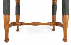 Swedish Neoclassic Birch and Silk Stools - 4652357