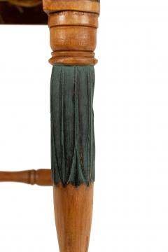 Swedish Neoclassic Birch and Silk Stools - 4652359