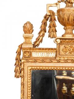 Swedish Neoclassic Giltwood and Painted Mirror - 4143961