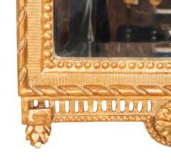 Swedish Neoclassic Giltwood and Painted Mirror - 4143982