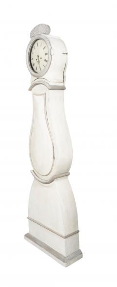 Swedish Neoclassic Painted Tall Case Clock - 4524421