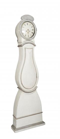 Swedish Neoclassic Painted Tall Case Clock - 4524444