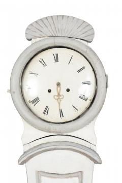 Swedish Neoclassic Painted Tall Case Clock - 4524509