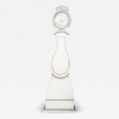 Swedish Neoclassic Painted Tall Case Clock - 4526952