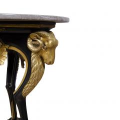 Swedish Neoclassical Ebonized and Giltwood Center Table - 3739169