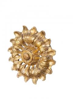Swedish Neoclassical Giltwood Ceiling Roundel - 4139084