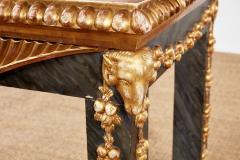 Swedish Neoclassical Marble Top Console Table - 4217979