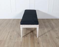 Swedish Neoclassical Painted Bench 19th Century - 4336787