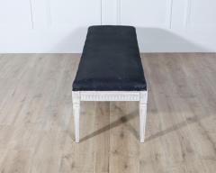 Swedish Neoclassical Painted Bench circa 1880 - 4336734