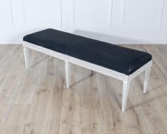 Swedish Neoclassical Painted Bench circa 1880 - 4336735
