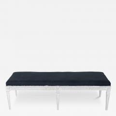 Swedish Neoclassical Painted Bench circa 1880 - 4337098