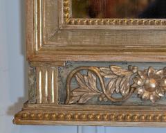 Swedish Neoclassical Painted Mirror Circa 1810 - 4473900