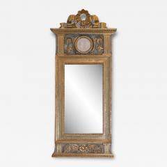 Swedish Neoclassical Painted Mirror Circa 1810 - 4475502