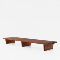 Swedish Oversized Bench Coffee Table Daybed in Pine 1960s - 1144641