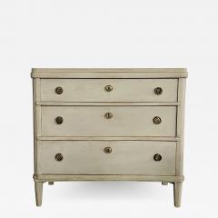 Swedish Paint Decorated Chest Commode Gustavian 19th Century - 2544777