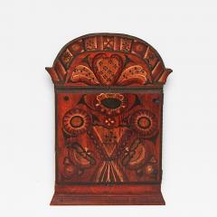 Swedish Painted Hanging Cupboard - 1043825