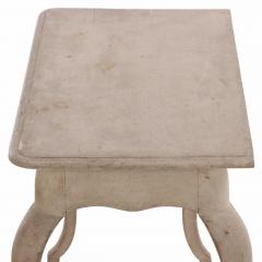 Swedish Painted Pine Console or Writing Desk 19th C  - 4641107