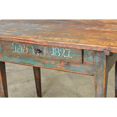 Swedish Painted Pine Desk Circa 1827 - 4798683