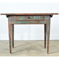 Swedish Painted Pine Desk Circa 1827 - 4798715