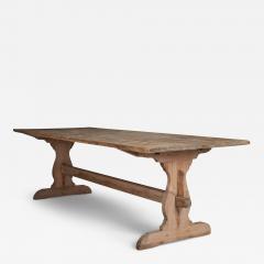 Swedish Pine Dining Table Circa 1800 1810 - 4017025