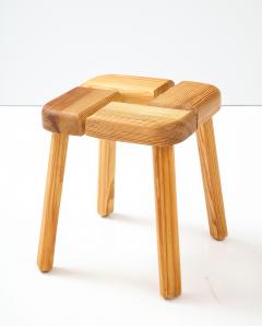 Swedish Pine Stool Circa1970s - 2593055