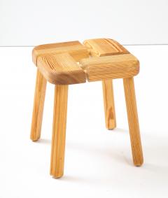 Swedish Pine Stool Circa1970s - 2593058