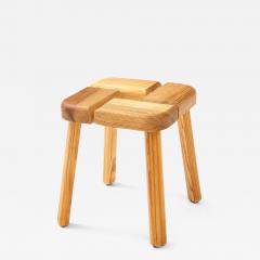 Swedish Pine Stool Circa1970s - 2596358