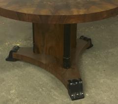 Swedish Refined Burl Dining Table - 441955
