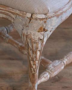 Swedish Rococo Chair from Stockholm with Scraped Original Paint Circa 1760 - 4437853