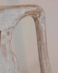 Swedish Rococo Chair from Stockholm with Scraped Original Paint Circa 1760 - 4437861