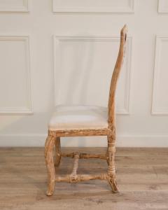 Swedish Rococo Chair from Stockholm with Scraped Original Surface Circa 1770 - 4437806