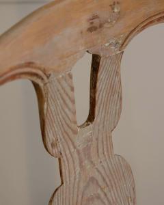 Swedish Rococo Chair from Stockholm with Scraped Original Surface Circa 1770 - 4437815