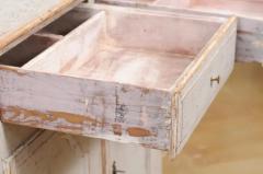 Swedish Rococo Period 18th Century Buffet from V rmland with Canted Side Posts - 3521522