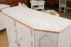 Swedish Rococo Period 18th Century Buffet from V rmland with Canted Side Posts - 3521648