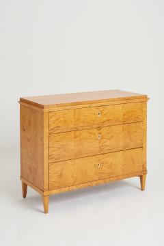 Swedish Satin Birch Chest of Drawers - 3000011