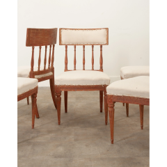 Swedish Set of 5 Gustavian Dining Chairs - 2885135
