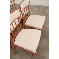 Swedish Set of 5 Gustavian Dining Chairs - 2885140