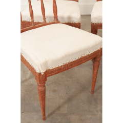 Swedish Set of 5 Gustavian Dining Chairs - 2885159