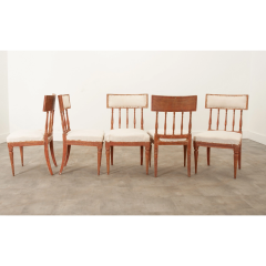 Swedish Set of 5 Gustavian Dining Chairs - 2885186