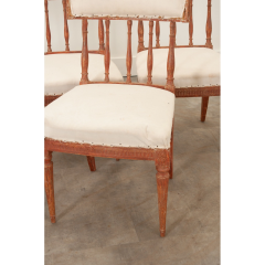 Swedish Set of 5 Gustavian Dining Chairs - 2885194
