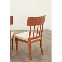 Swedish Set of 5 Gustavian Dining Chairs - 2885210