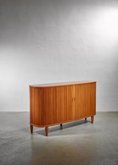 Swedish Sideboard with Tambour Doors 1940s - 1057580