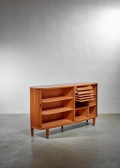 Swedish Sideboard with Tambour Doors 1940s - 1057581