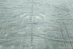 Swedish Skvattram Style Rug - 3587457