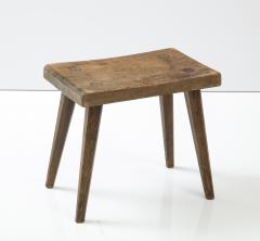 Swedish Solid Pine Stool Ca 1940s - 2585272