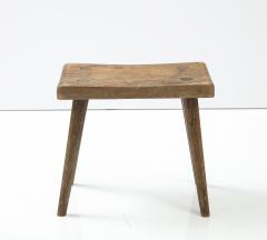 Swedish Solid Pine Stool Ca 1940s - 2585273