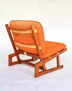 Swedish Teak Easy Chair with Leather Straps - 3151140
