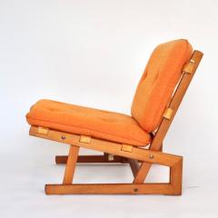 Swedish Teak Easy Chair with Leather Straps - 3151174