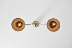 Swedish Two Arm Ceiling Light with Star Decoration Sweden 1940s - 2958746